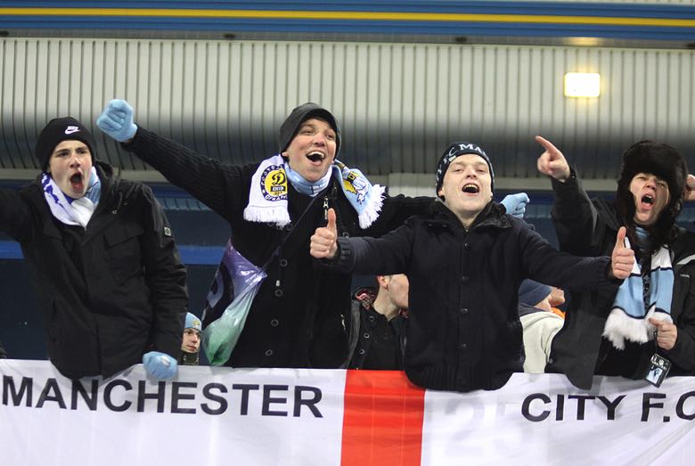 Man City fans