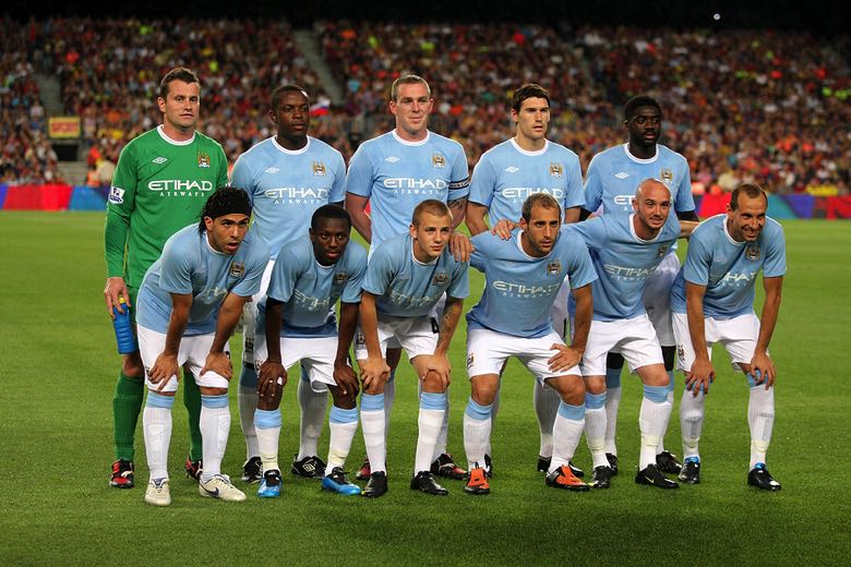 Man City football team
