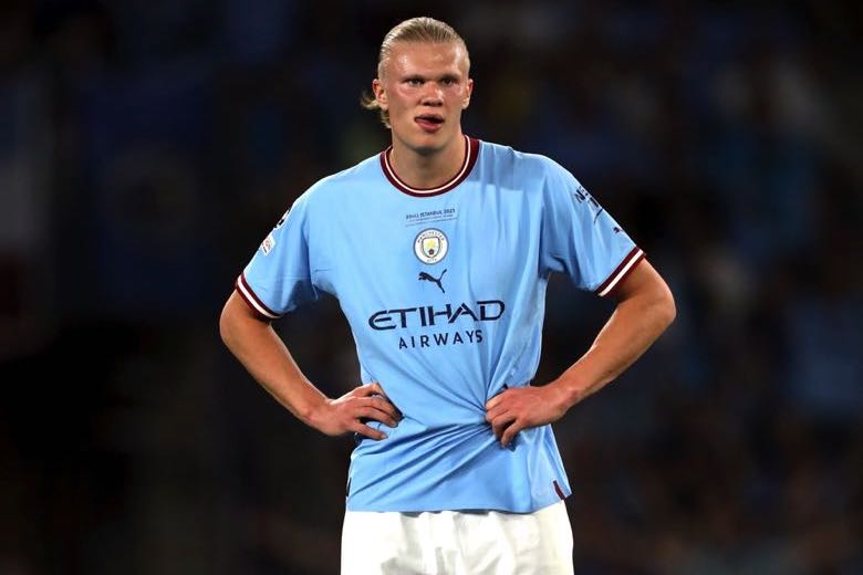 Erling Haaland of Man City